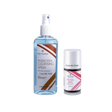Imagem de Kit Cuccio Cleansing Sany Spray 236ml + Uv Gel Seal 15ml