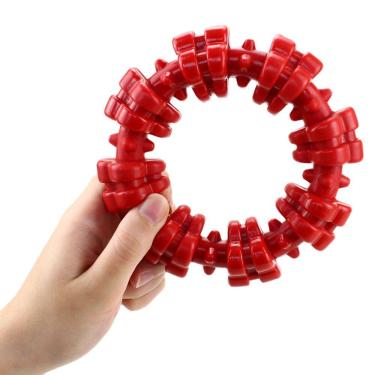 Imagem de Brinquedo Mordedor Cães Odontopet Dura Argola Super Resistente G 22kg