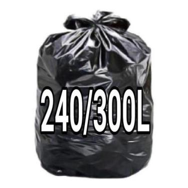 Imagem de Sacos De Lixo 300l  Reforçado 100 Unid + Brinde Alcool Gel - HIGIPACK,
