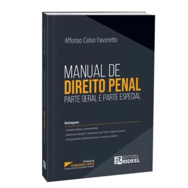 Imagem de Manual De Direito Penal - Parte Geral E Parte Especial