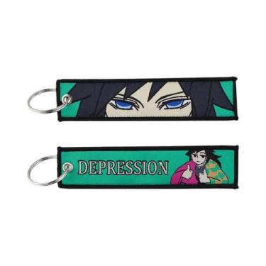 Imagem de Chaveiro Com Etiqueta De Chave De Anime Fofo Para Chaves De Carro Moch