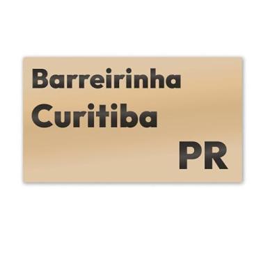 Imagem de Imã de Geladeira Barreirinha Curitiba MDF 7x4 para Decoração