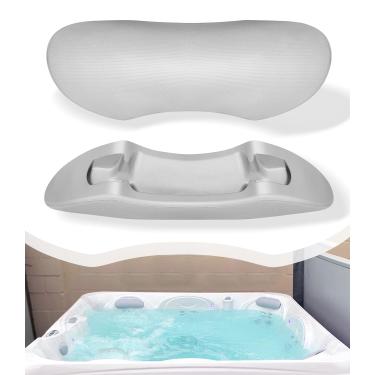 Imagem de besttruck 2 peças 77444 almofadas de descanso de cabeça para banheira de hidromassagem serve para relé Hot Spot, Rhythm, SX, Tempo, TX (2015 até o atual) modelo de spa, substituição para peças de spa