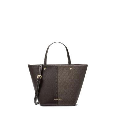 Imagem de Michael Kors Bolsa Flora média, marrom, Marrom, One Size