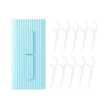 Imagem de Caixa De Armazenamento De Fio Dental Portátil, Empurrador E Puxador, H