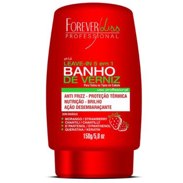 Imagem de Leave In Banho De Verniz Morango Hidratação Forever Liss
