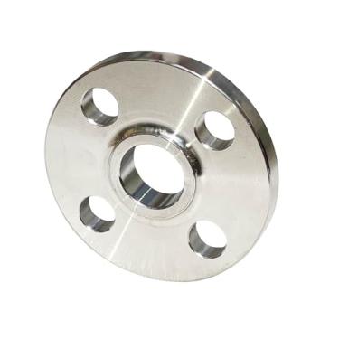 Imagem de Flange de aço inoxidável 304 de 1/2 polegada, deslizante, flange de soldagem plana com pescoço, forjado, face elevada, classe 150, encaixes de tubulação para conexão
