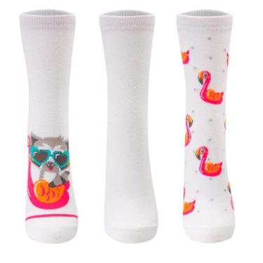 Imagem de Kit 3 Meias Unidades Sapatilhas Micro Com Almofada Unissex - Puket, 34