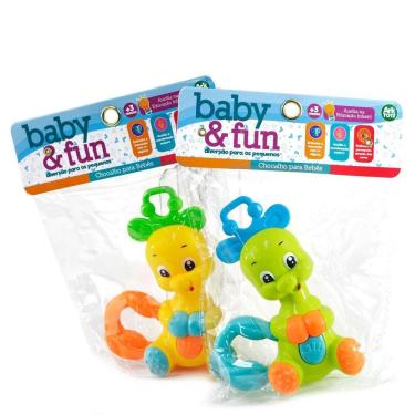 Imagem de Chocalho de Girafa Baby AND FUN diversos - Tudo em Caixa