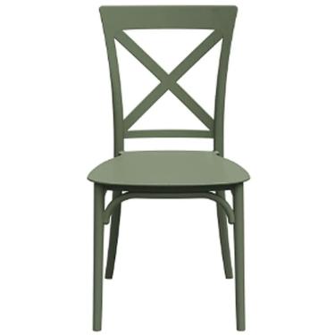 Imagem de Cadeira Robust Cross Forte Plástico Cor Verde