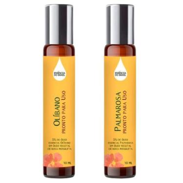 Imagem de Óleos Essenciais Prontos Olíbano E Palmarosa Roll On 10Ml - Essência D