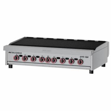 Imagem de Char Broiler em aço Inox a Gás CHB-120 Metalcubas A Gás (GLP) CHB-120