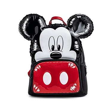 Imagem de Loungefly Disney Mickey Mouse Balloon Bolsa de ombro feminina com alça dupla