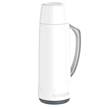 Imagem de Garrafa Térmica Cristal 1L, Soprano, 0160, Branco, Médio