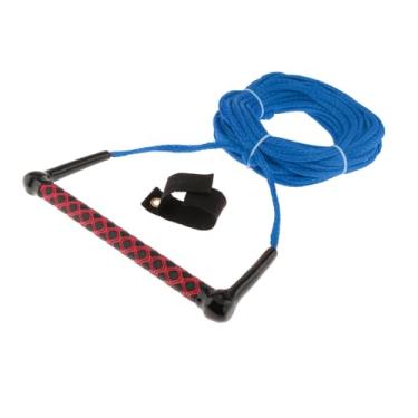 Imagem de oshhni Corda para esqui aquático Wake Board com alça de reboque, linha para esportes aquáticos, corda de reboque para esquis Wakeboard, acessórios, Corda Azul