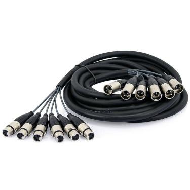 Imagem de Multicabos Xlr 6 Vias Santo Angelo - 2 Mt