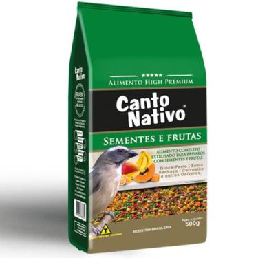 Imagem de Mistura para Trinca Ferro Sabiá Azulão Canto Nativo Sementes e Frutas 