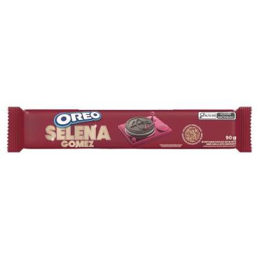 Imagem de Biscoito Oreo Selena Gomes Sabor Chocolate Com Canela e Leite Condensa