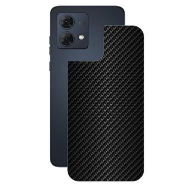 Imagem de Película para Moto G84 5G-Traseira FibraCarbonoPreta-Gshield