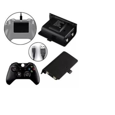 Imagem de Bateria E Cabo Carregador Controle Game - For X -One