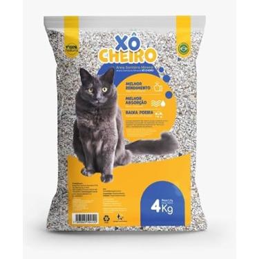 Imagem de Xô Cheiro Areia Mineral para Gatos - 4kg