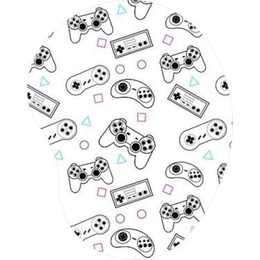 Imagem de Mouse Pad Ergonômico Gota Controles de Videogame
