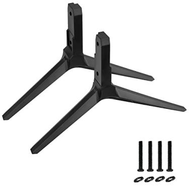 Imagem de Suporte base para pernas Vizio TV, para Smart TV Vizio de 50 polegadas, para Vizio D50X-G9 V505-H9 M506X-H9 V505-H19 V505-G9 Base universal para TV Vizio com conjunto de parafusos, fácil de instalar