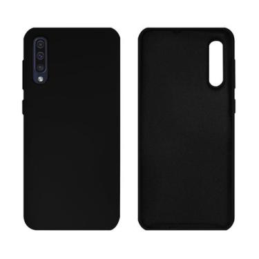 Imagem de Capinha para Galaxy A50 e A30s Silicone Aveludado - GCM, Preto