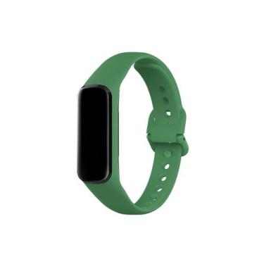 Imagem de Pulseira para Galaxy Fit-e SM-R375 Silicone - GCM, Verde Bandeira