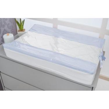 Imagem de Trocador Bebê Cômoda Americano Anatômico - Várias Cores - LuckBaby, Az