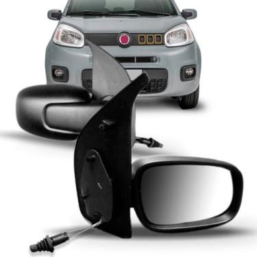Imagem de Retrovisor uno 2015 2016 2017 2018 texturizado com controle - SP ACESS