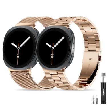 Imagem de Pulseira de Relógio Koazon Nylon Trail Loop Compatível com Samsung Galaxy Watch 8 42mm 44mm/8 Classic 46mm, Pulseira Esportiva de Tecido Respirável Leve e Macio para Galaxy Watch 8 Acessório de Relógio Mulheres Homens