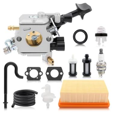 Imagem de MOTOALL BR430 Carburador 120-0603 4244-120-0606 para Stihl BR350 BR350Z BR450 SR430 SR450 Peças de soprador de mochila para Zama C1Q-S210B 4244 Kit de carburador com kit de ajuste de filtro de ar