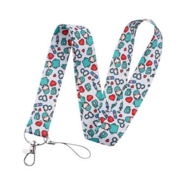 Imagem de Chaveiro Lanyard Fofo De Planetas Famosos P5710, Suporte Para Cartão D