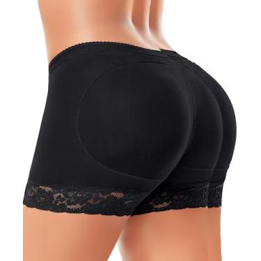 Imagem de Cueca acolchoada Ganado Butt Lifter Panties preta GG