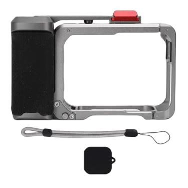 Imagem de Sanpyl Gaiola de Liga de Alumínio para ACE Pro/2, Suporte da Câmera de Ação Conjunto Com Tira de Tampa de Lente, Sapato Frio e Interface de 1/4 de Polegada