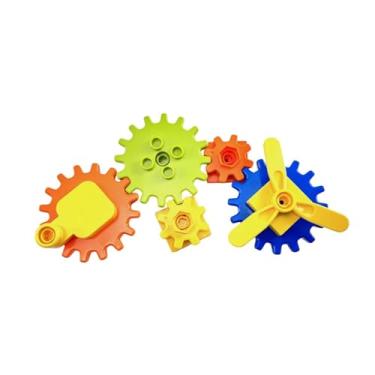 Imagem de Esquirla Acessórios para quadro de atividades Brinquedo de viagem Jogos de aprendizagem pré-escolar Habilidade fina Roda dentada Placa sensorial para