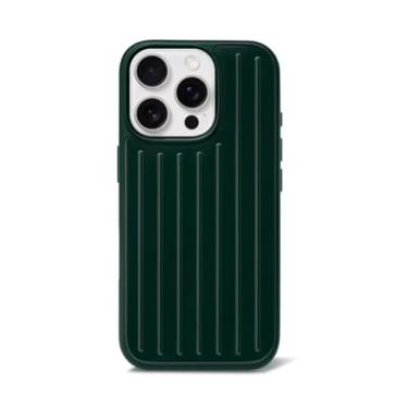Imagem de Capa de luxo para iPhone 16 Pro Max 15pro 14 13 12 Capa protetora à prova de choque com embalagem de caixa de presente (para iPhone 13/verde)