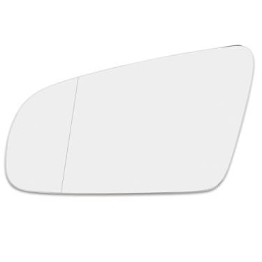 Imagem de Edinstry Vidro retrovisor aquecido do lado esquerdo do motorista com placa de suporte para Audi S4 2004-2008, serve para modelos A4, A6, Quattro, S6, A3