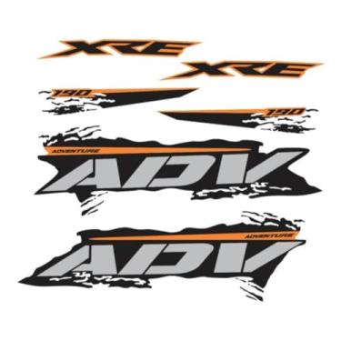 Imagem de Adesivo Protetor Lateral Compatível Com Xre 190 Adventure
