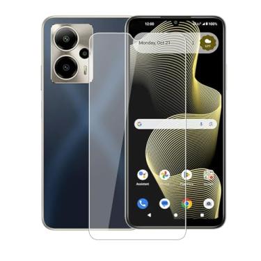 Imagem de [1 unidade] para Cricket Outlast 5G SN509C (6,75 polegadas), película de tela de vidro temperado de dureza 9H, antiarranhões, sem bolhas, película protetora AQGGIIXY para Cricket Outlast 5G SN509C