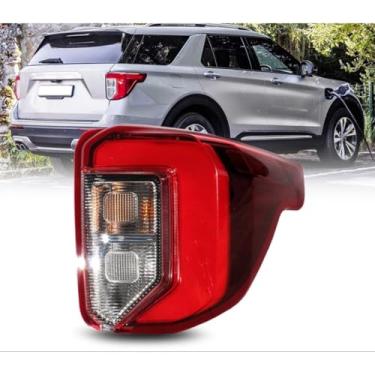 Imagem de CHELANGHU Conjunto de lâmpada de luz traseira adequado para Ford Explorer ST 2020 2021 2022 2023, com substituição de freio e luz de ré para LB5Z13404G LB5Z13404B FO2801276 (lado do passageiro)