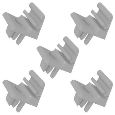 Imagem de Kit 5 Suportes Quebra Sol Palio Strada Mobi Uno - Grafite