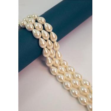 Imagem de Fio Gota Vidro 8X12Mm - Fio para Bijuterias e Semi-Joias - no-brand