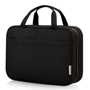 Imagem de Bolsa de higiene pessoal de viagem HXLGMD para mulheres com gancho e b