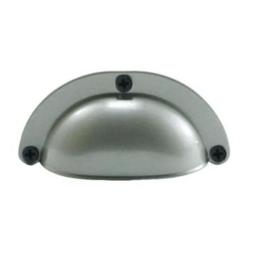 Imagem de Puxador Móveis Retrô Concha Metal Colonial Champagne