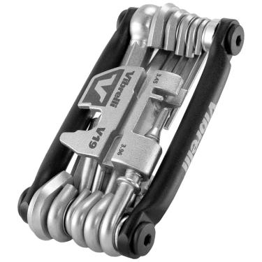 Imagem de Kit de Reparo Emergencial de Bicicleta, 19 Funções, VIBRELLI, Preto