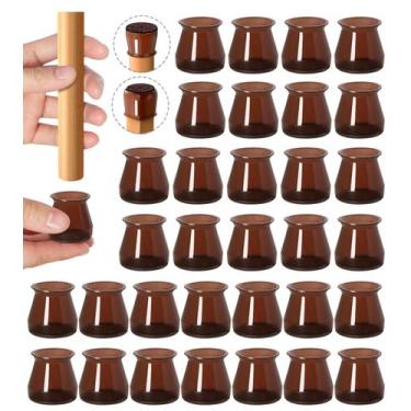 Imagem de Protetores de pernas de cadeira OASMU 32 peças de capa de feltro de si