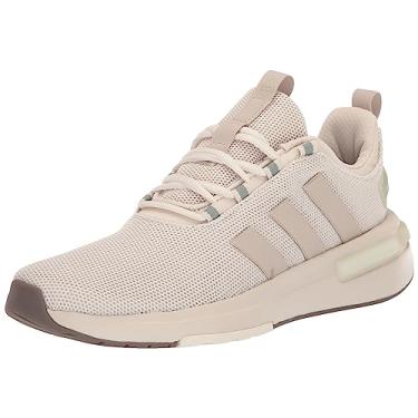 Imagem de adidas Tênis masculino Racer Tr23, Alumínio/Bege/Verde prateado, 12