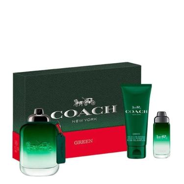Imagem de Conjunto de perfume e gel de banho Coach Green 100ml para homens